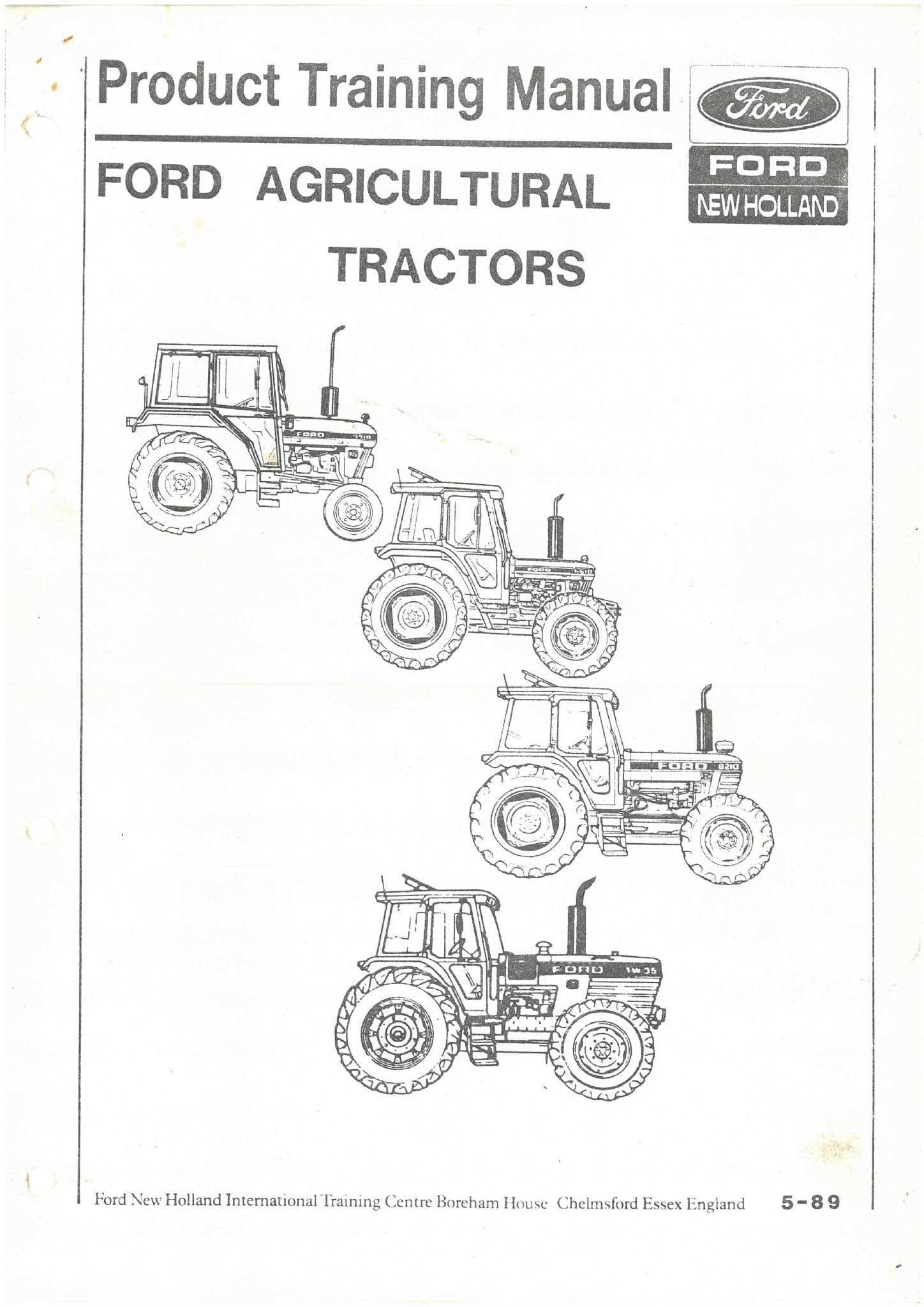 5610 ford tractor repair manual