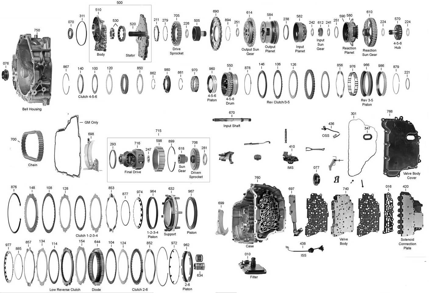 6t40 transmission repair manual