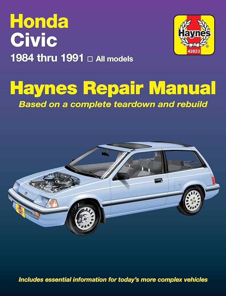 92 95 honda civic repair manual