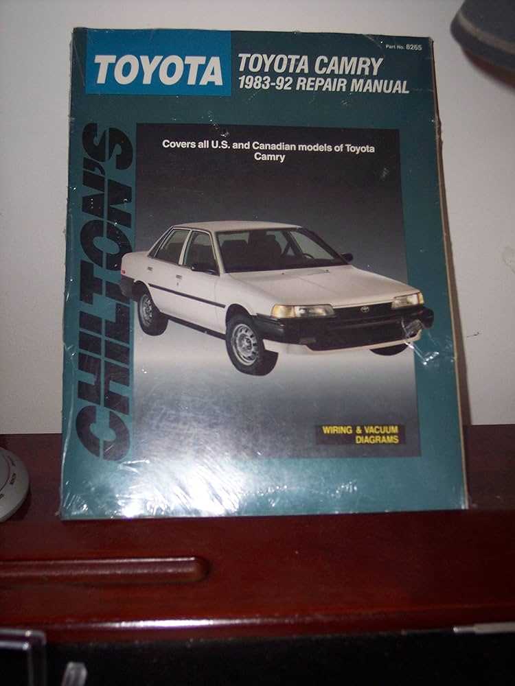 92 toyota camry repair manual