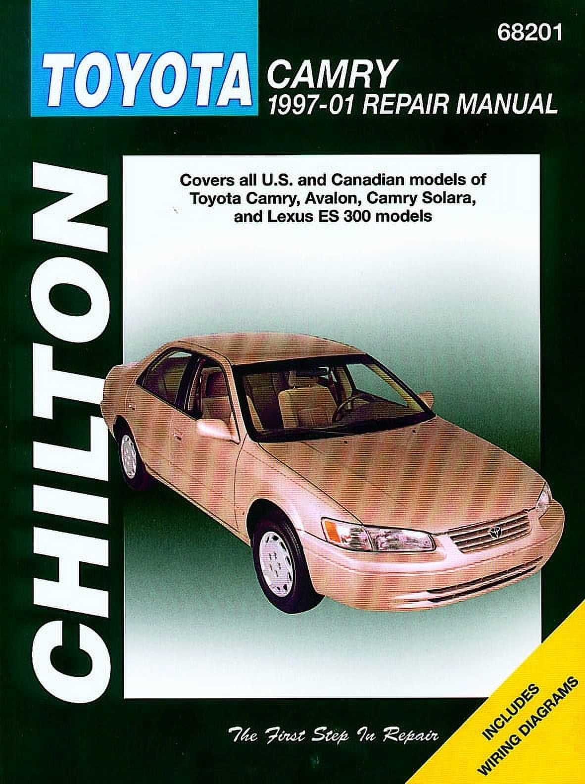 92 toyota camry repair manual