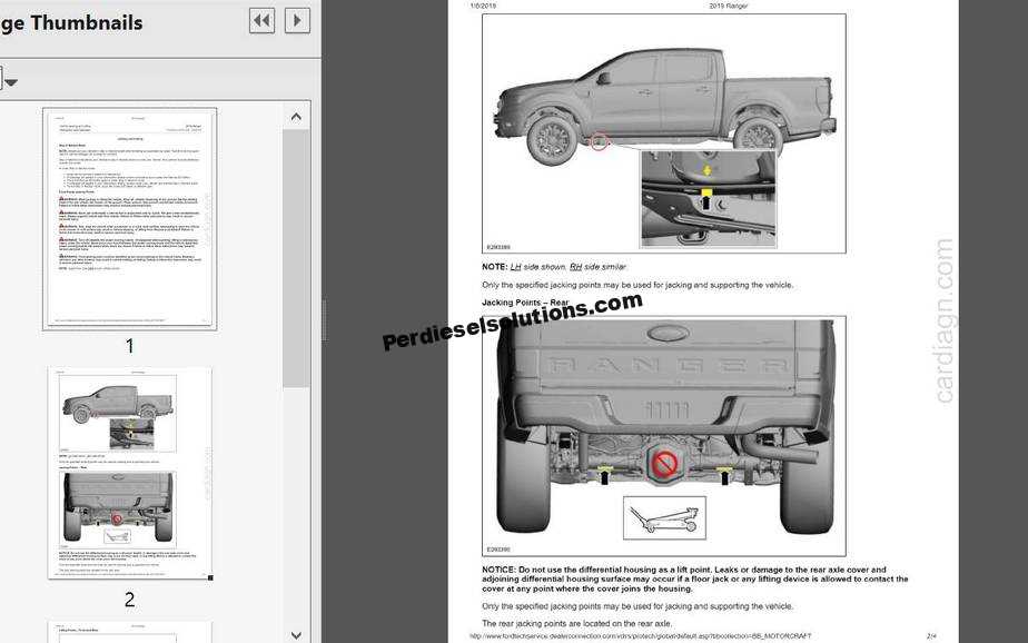 95 ford ranger repair manual