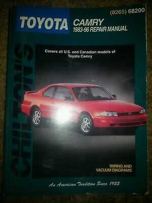 96 toyota camry repair manual