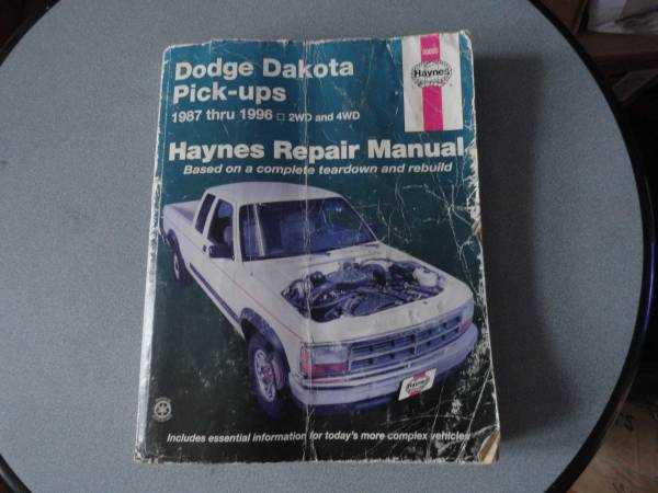 96 dodge dakota repair manual