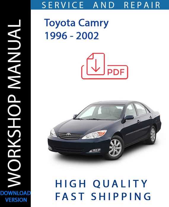 96 toyota camry repair manual