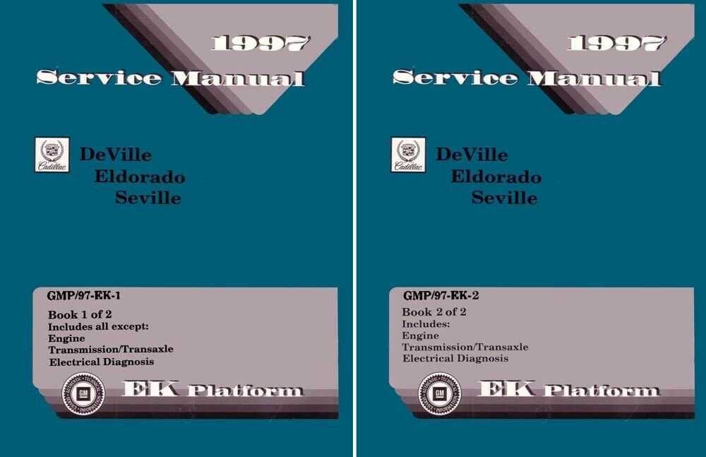 97 cadillac deville repair manual