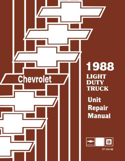 97 chevy blazer repair manual