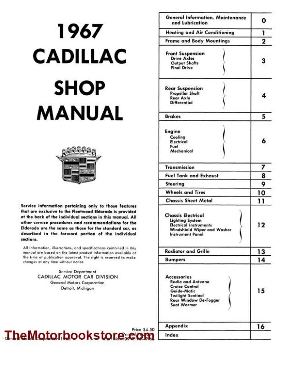 97 cadillac deville repair manual