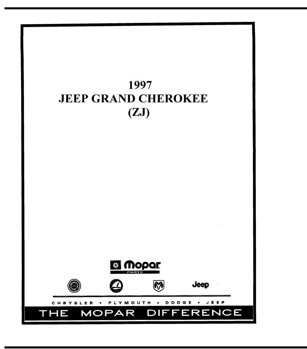 97 jeep grand cherokee repair manual