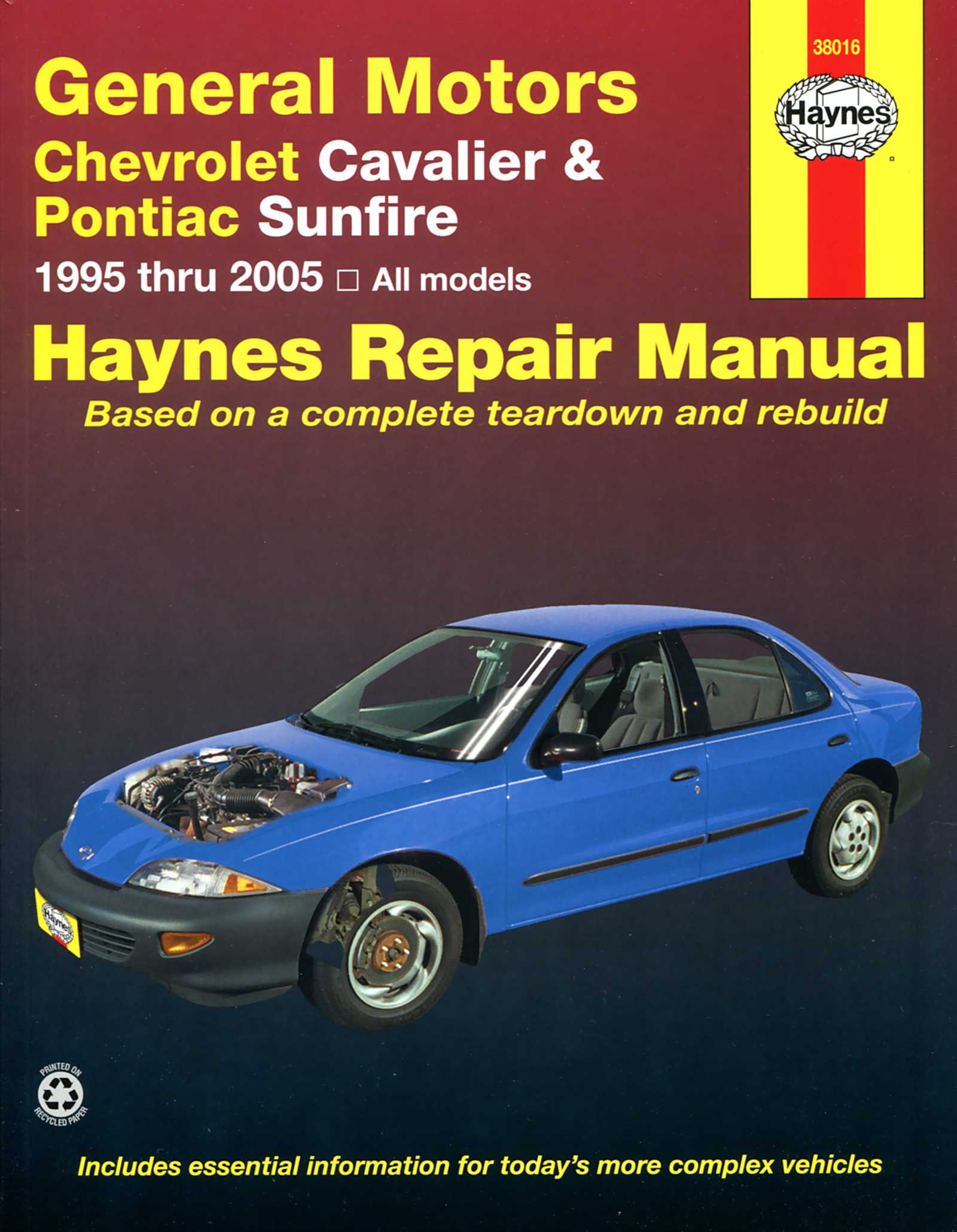 98 chevy cavalier repair manual