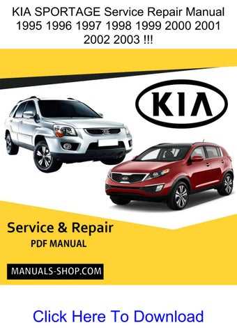 98 kia sportage repair manual