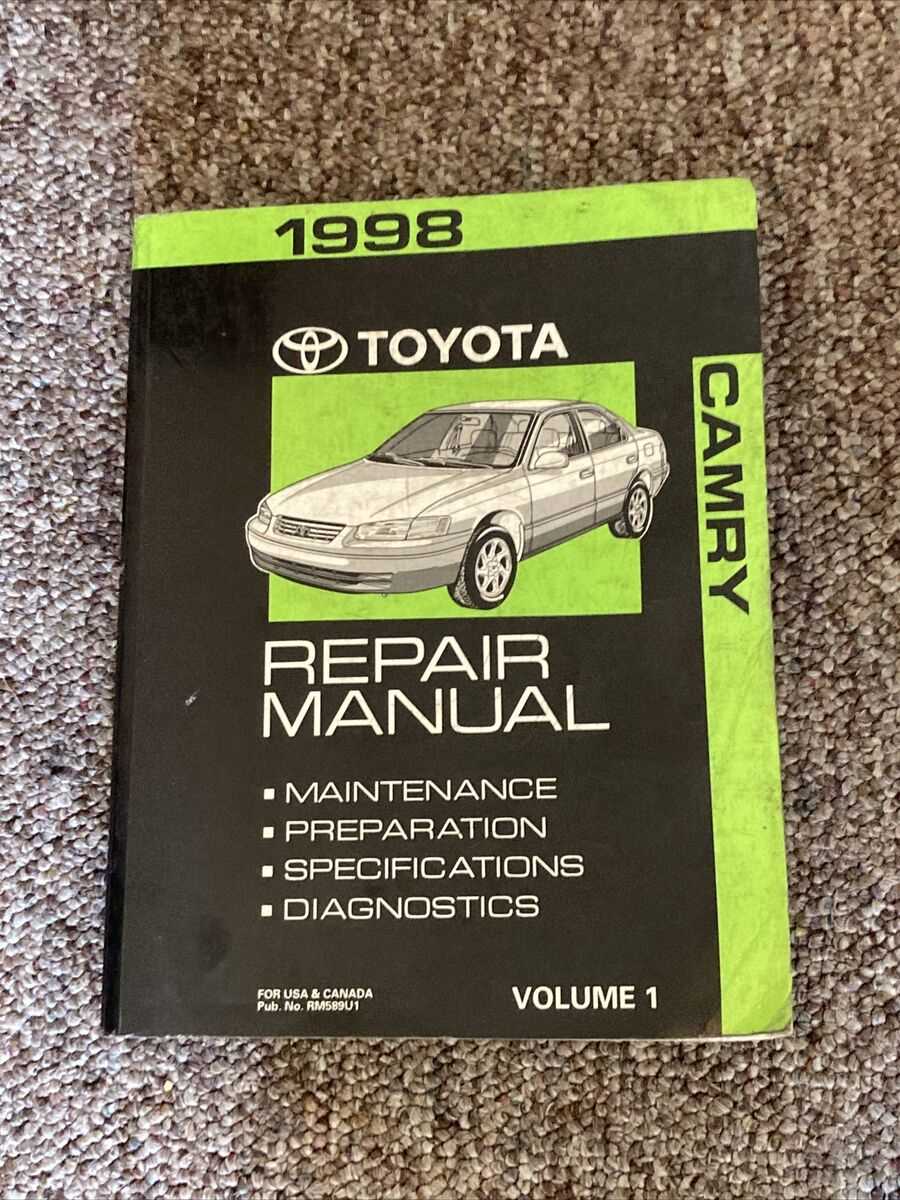 98 toyota camry repair manual