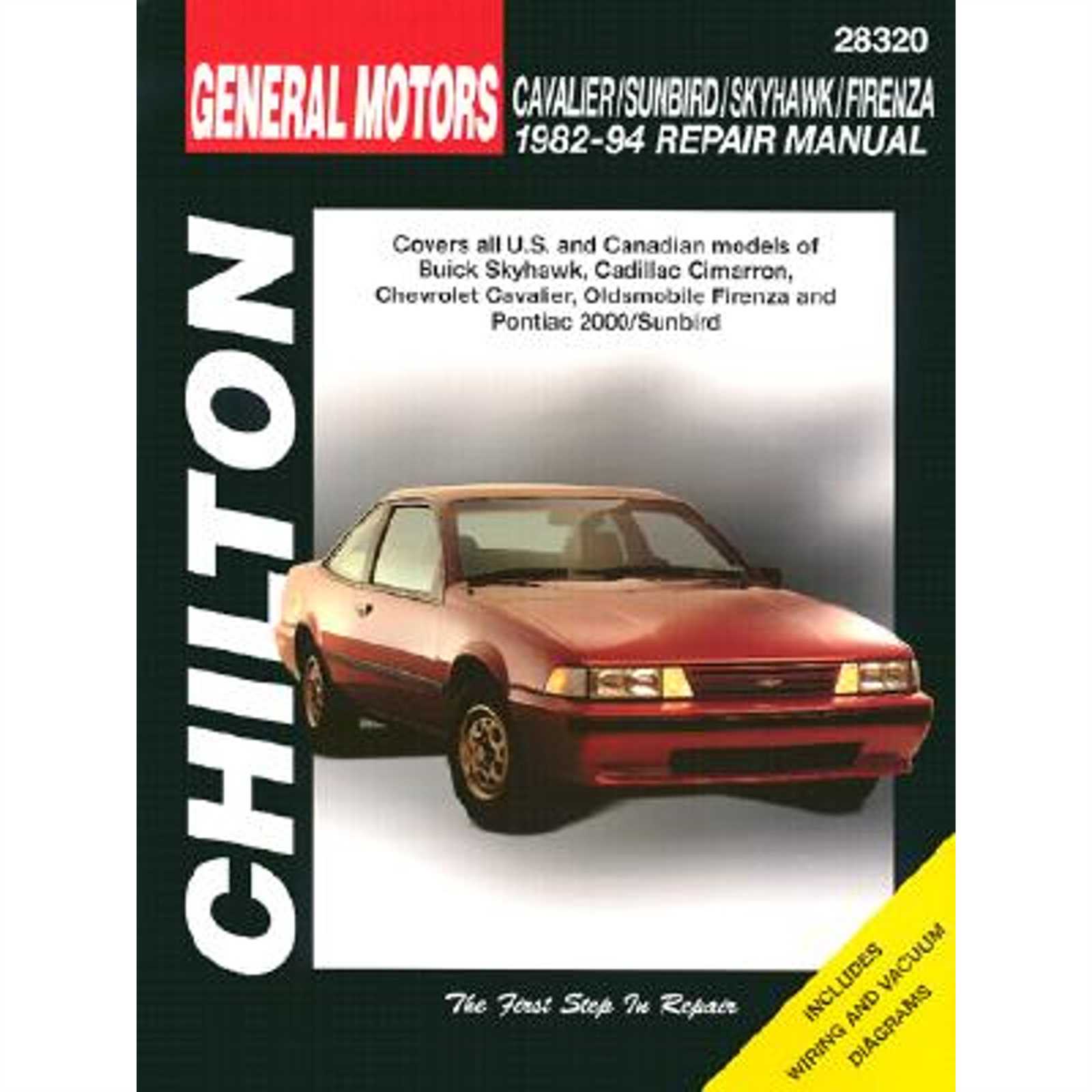 98 chevy cavalier repair manual