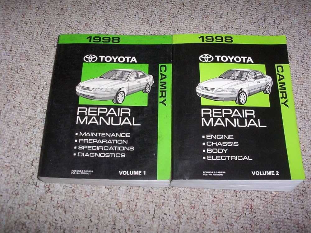 98 toyota camry repair manual