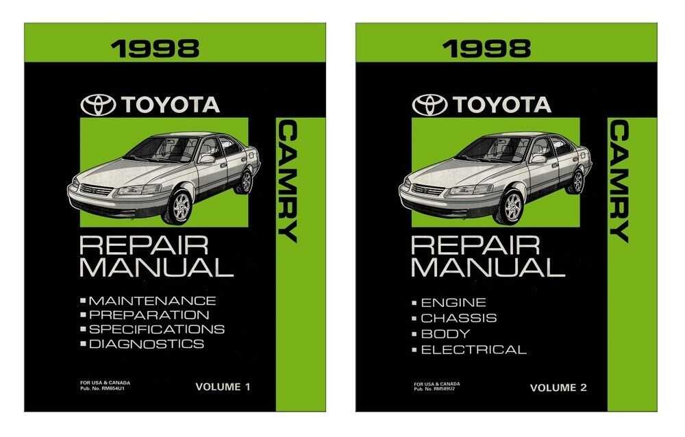 98 toyota camry repair manual