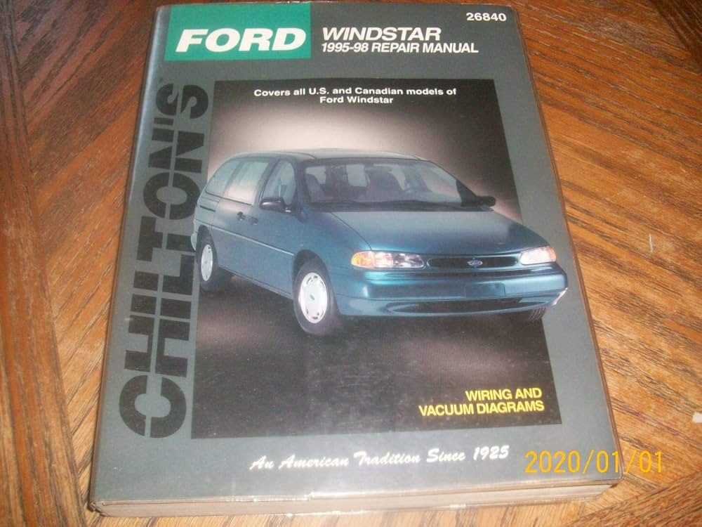 99 ford windstar repair manual