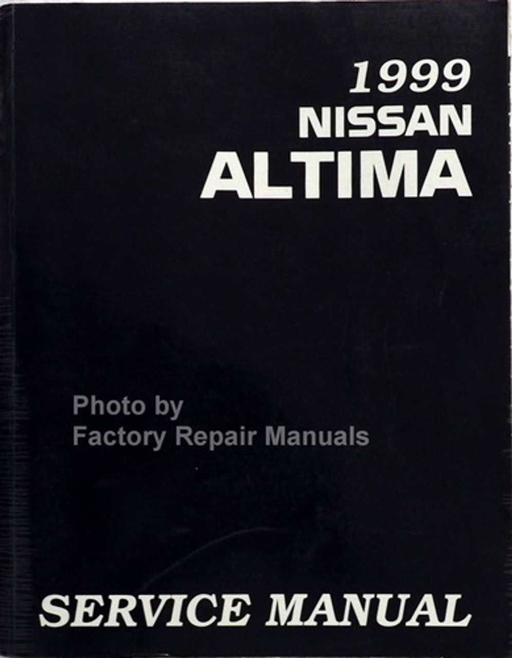 99 nissan altima repair manual