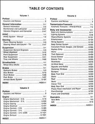 99 chevy malibu repair manual