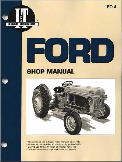 9n ford tractor repair manual