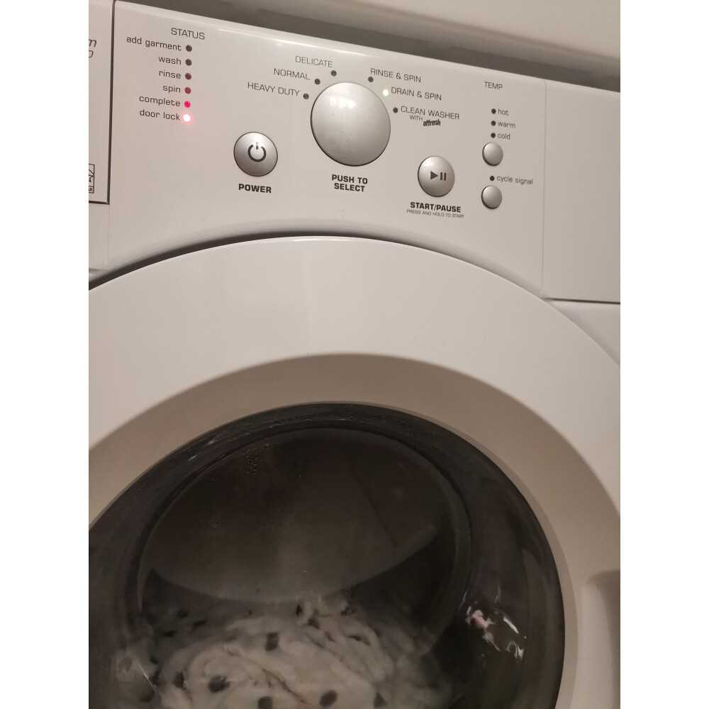 amana washing machine repair manual