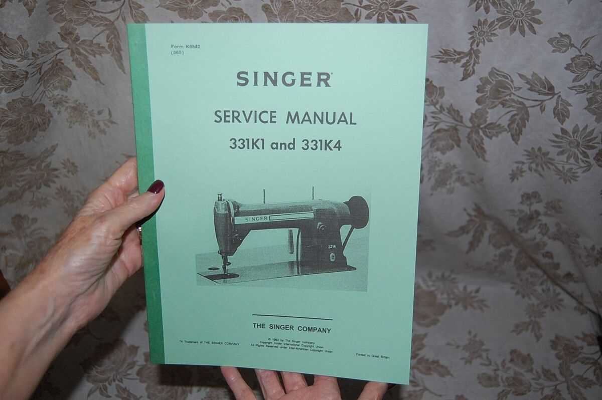 antique singer sewing machine repair manual