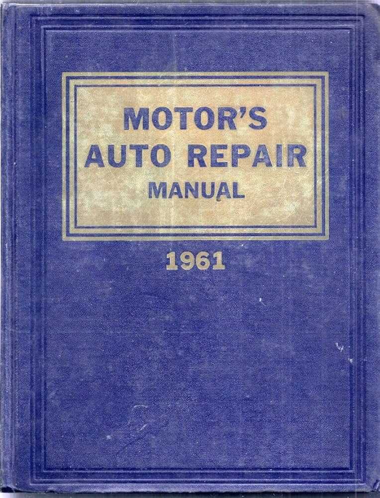 auto repair manual books