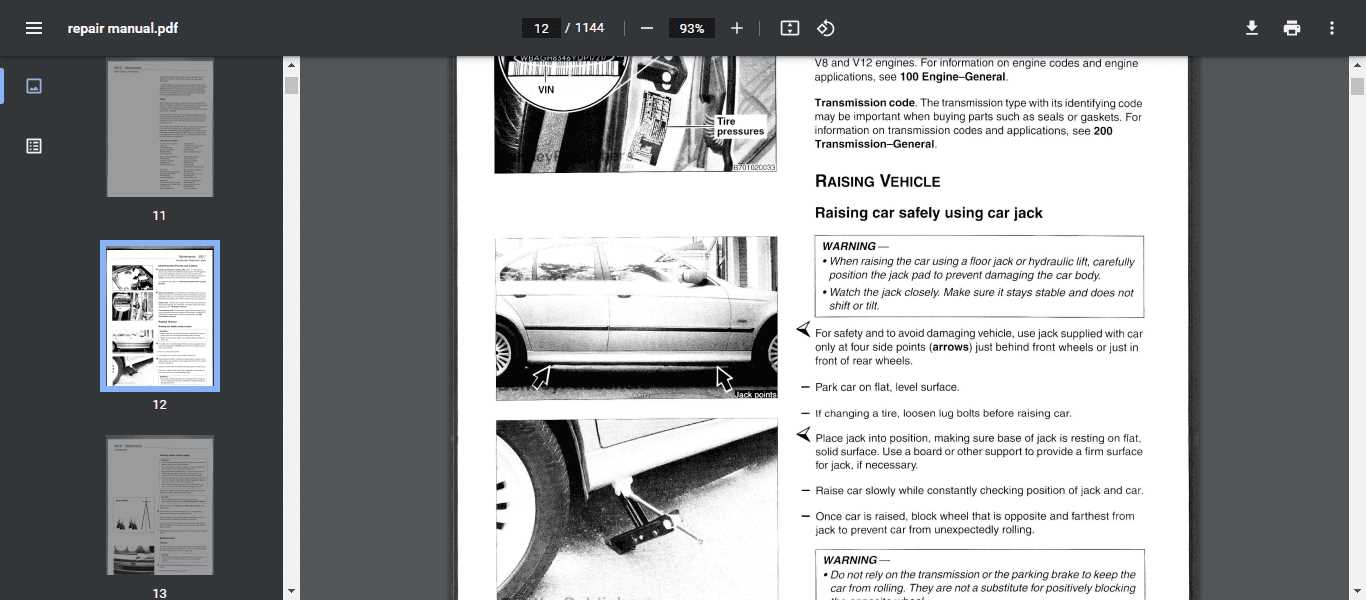 bmw e38 repair manual