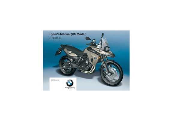 bmw f800gs repair manual