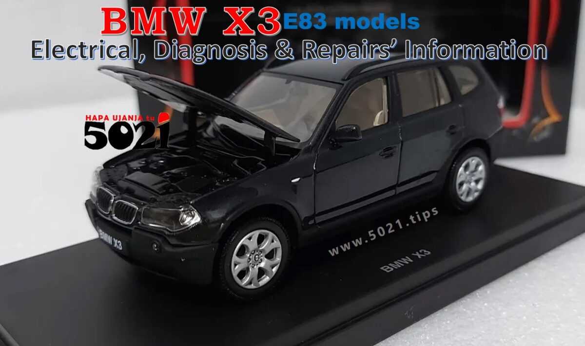 bmw x3 e83 repair manual