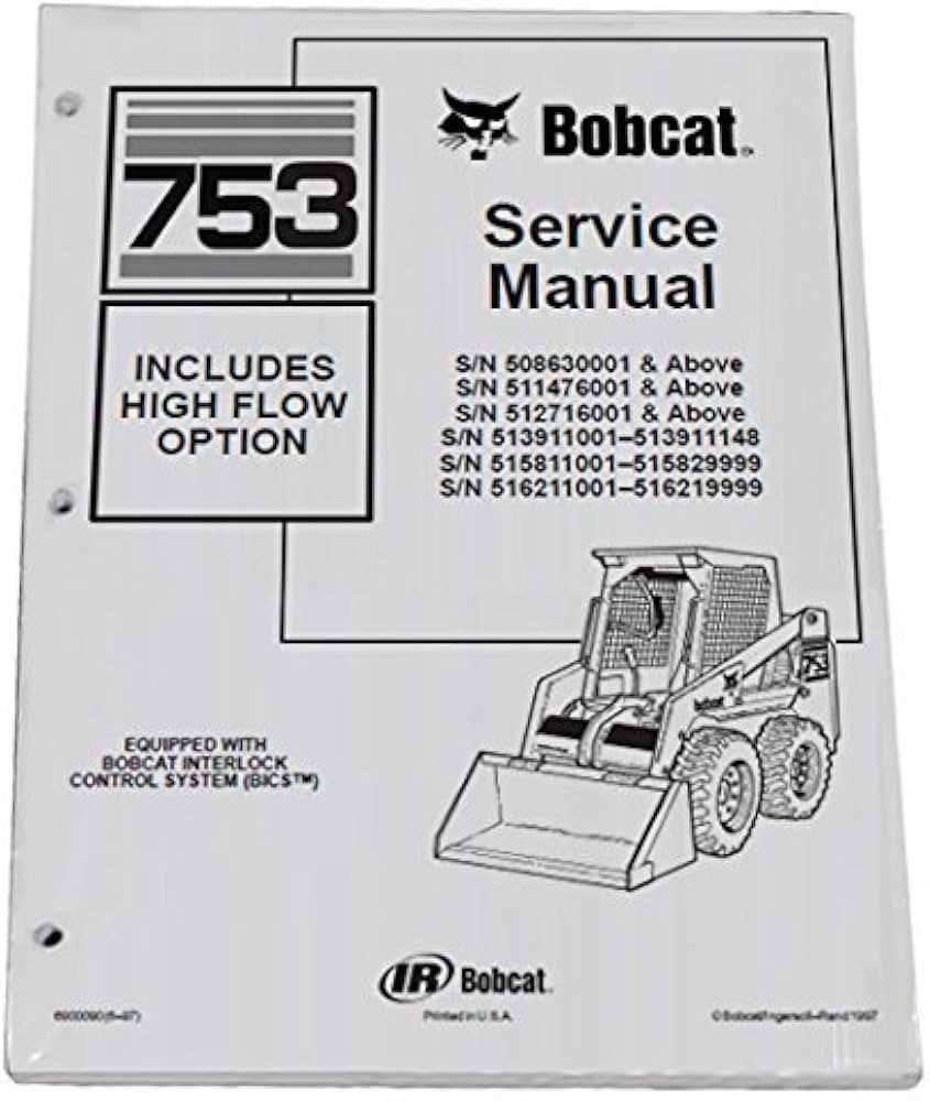 bobcat 853 repair manual