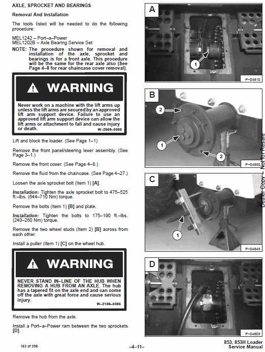 bobcat 853 repair manual