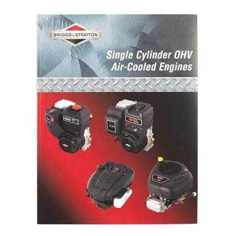 briggs & stratton 276781 single cylinder ohv repair manual