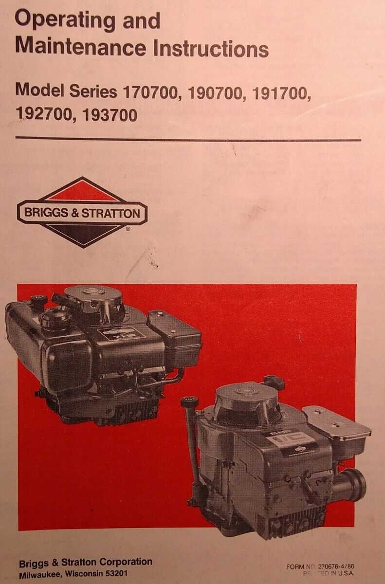 briggs and stratton 12.5 hp engine repair manual