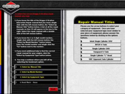 briggs and stratton single cylinder ohv repair manual