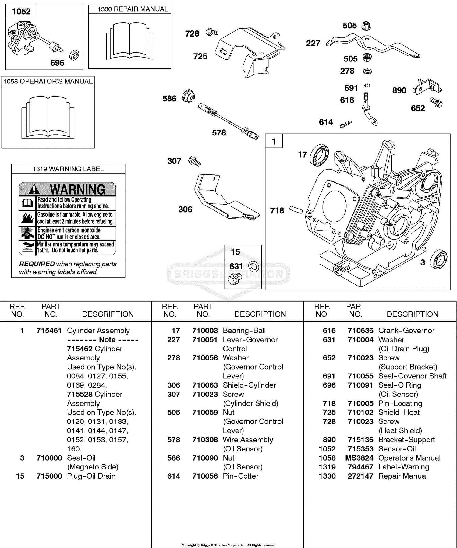 briggs stratton small engine repair manual