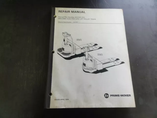 bt pallet jack repair manual