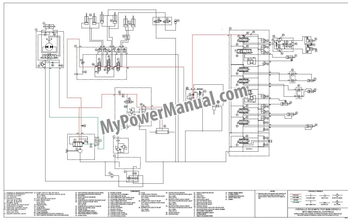 case 580d repair manual