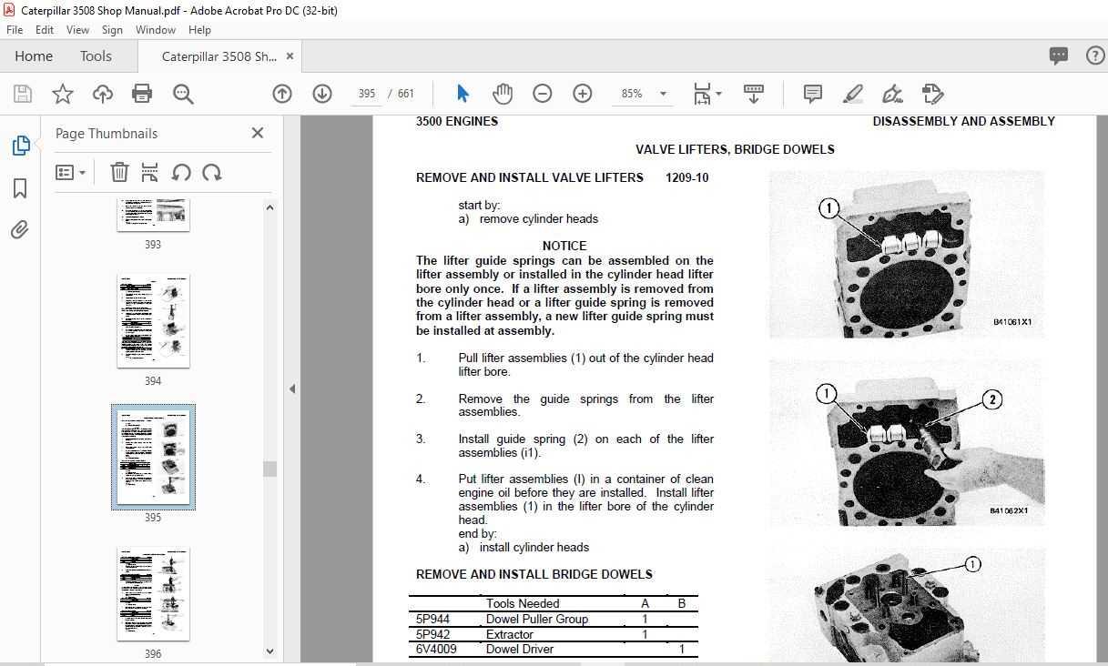 cat 3208 repair manual