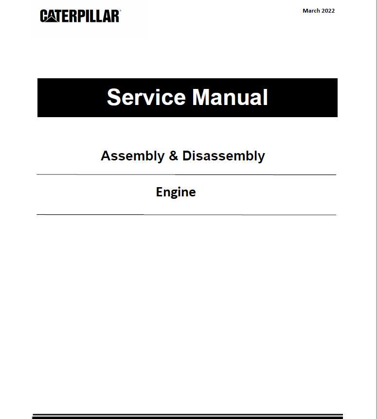 caterpillar 3126 engine repair manual