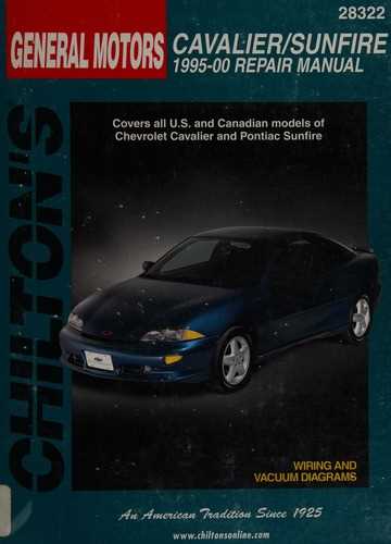 chevrolet cavalier repair manual