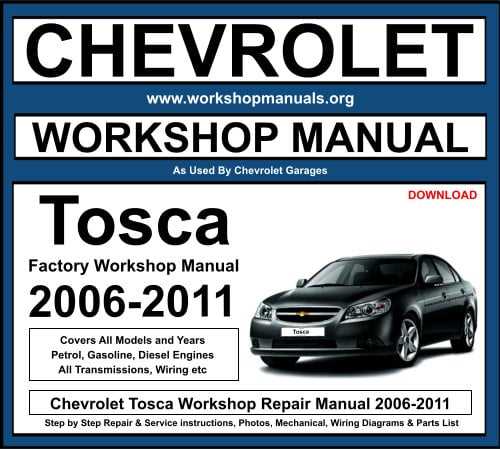 chevrolet service repair manuals