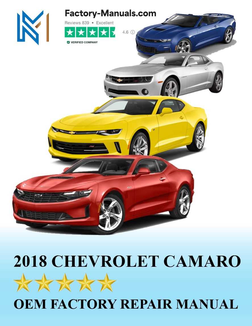 chevy camaro repair manual