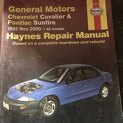 chevy cavalier repair manual