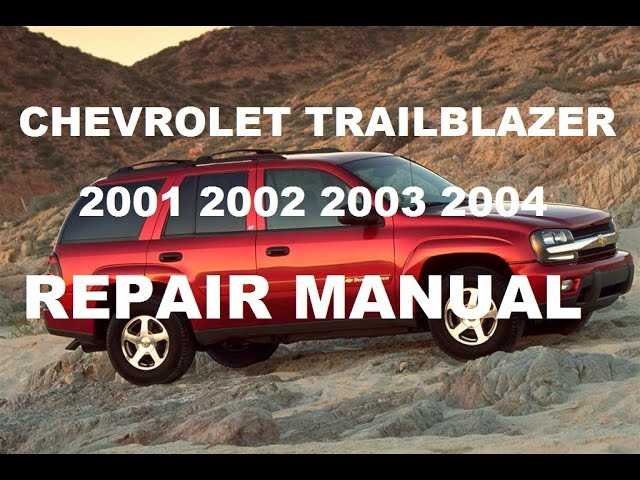 chevy trailblazer repair manual