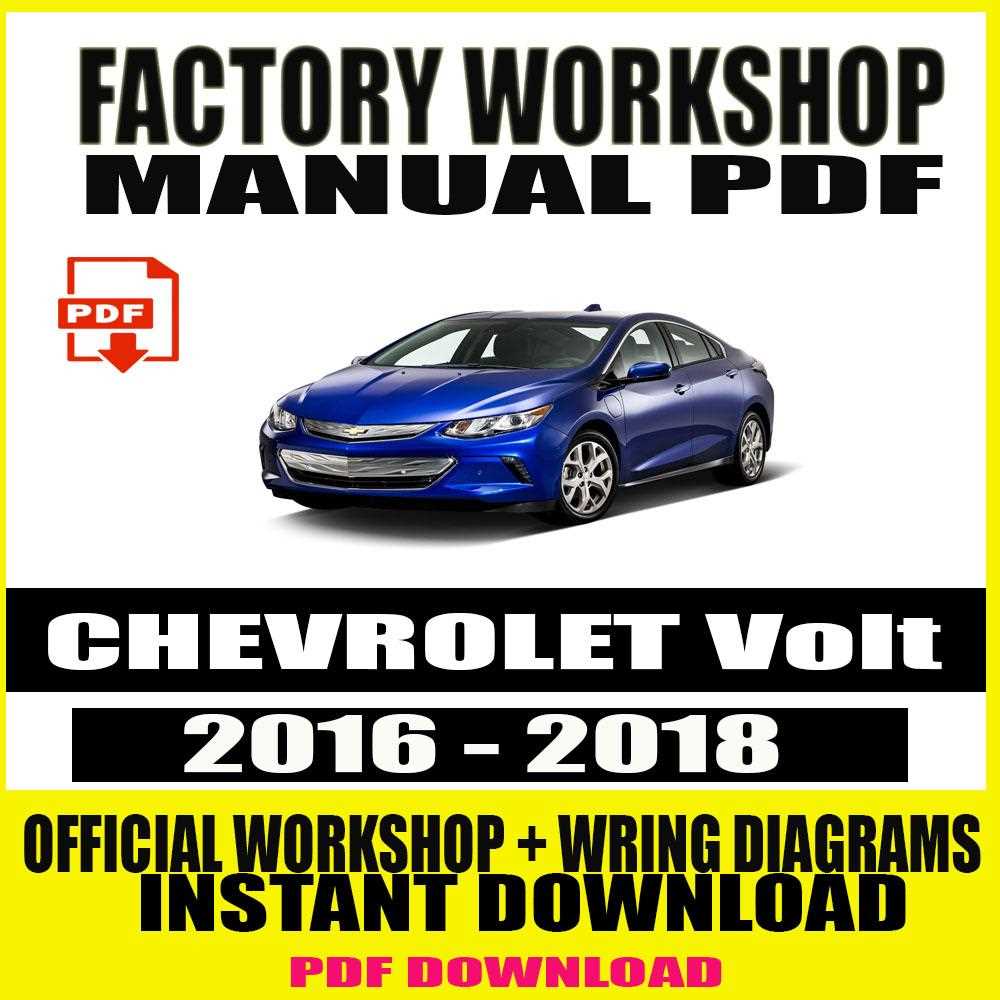 chevy volt repair manual