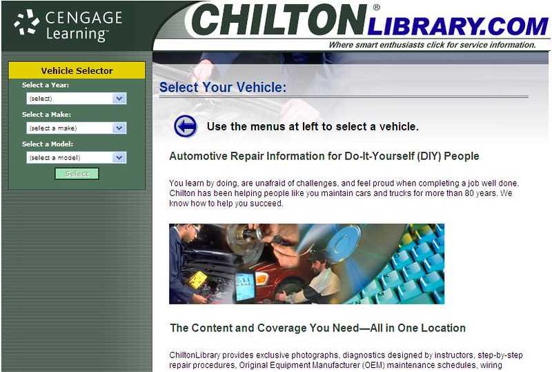 chilton auto repair manuals for sale