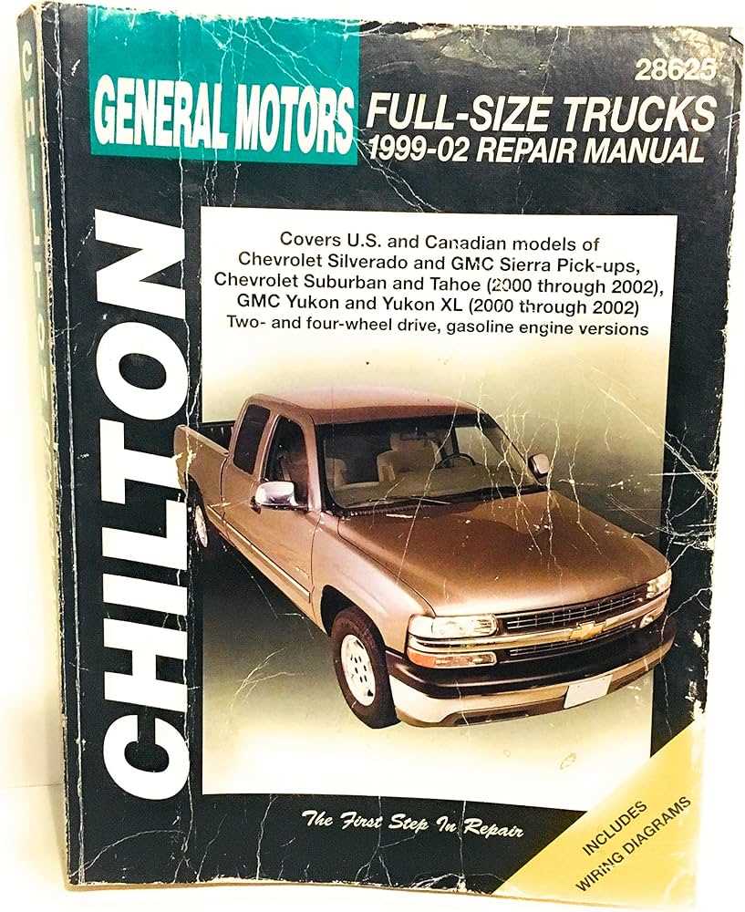 chilton chevy truck repair manual