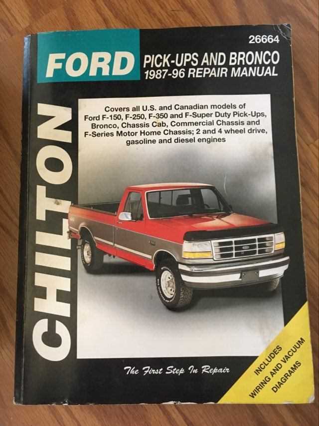 chilton f150 repair manual