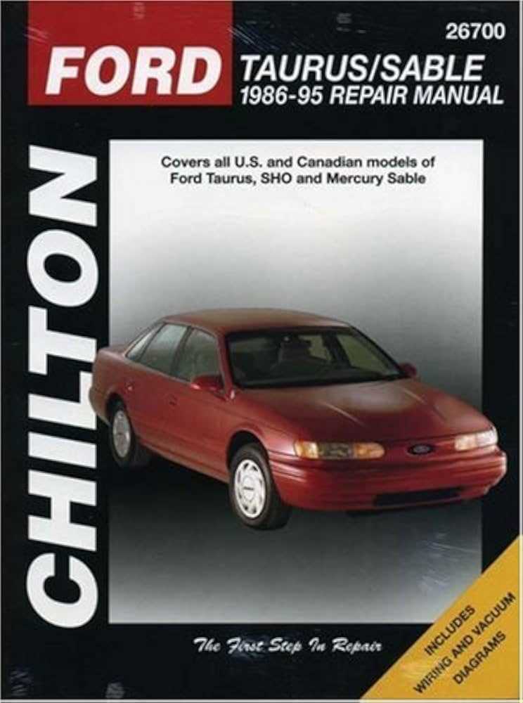 chilton ford taurus repair manual