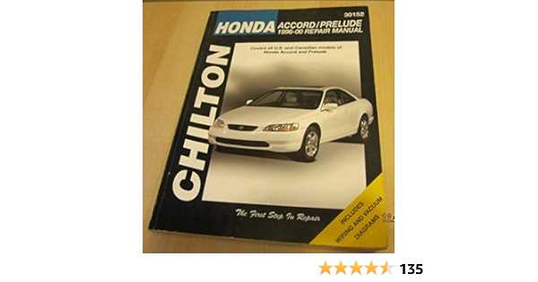 chilton honda prelude repair manual